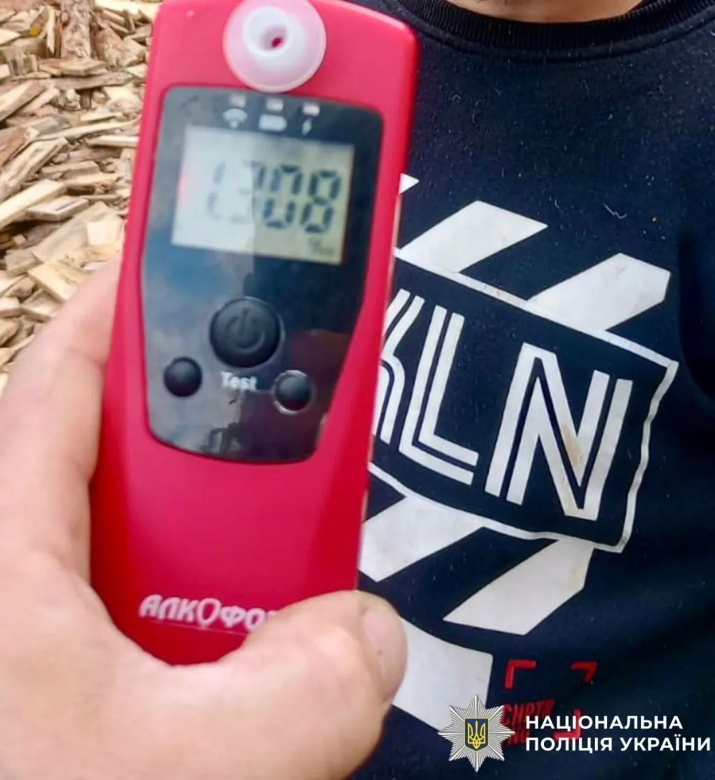 На Чернігівщині нетверезий водій врізався в електроопору та намагався втекти