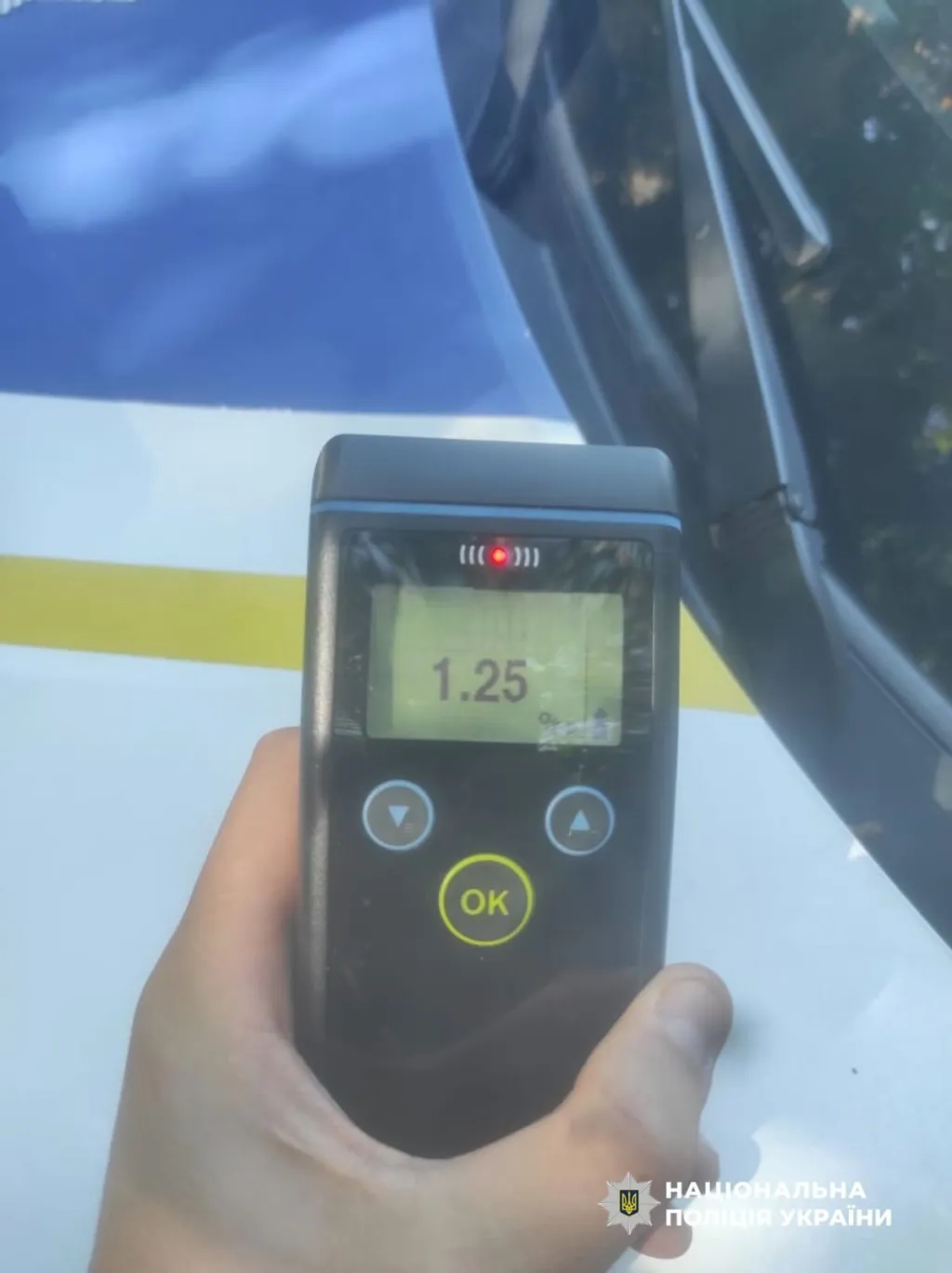 На Ніжинщині зупинили трьох водіїв у стані сильного алкогольного сп’яніння