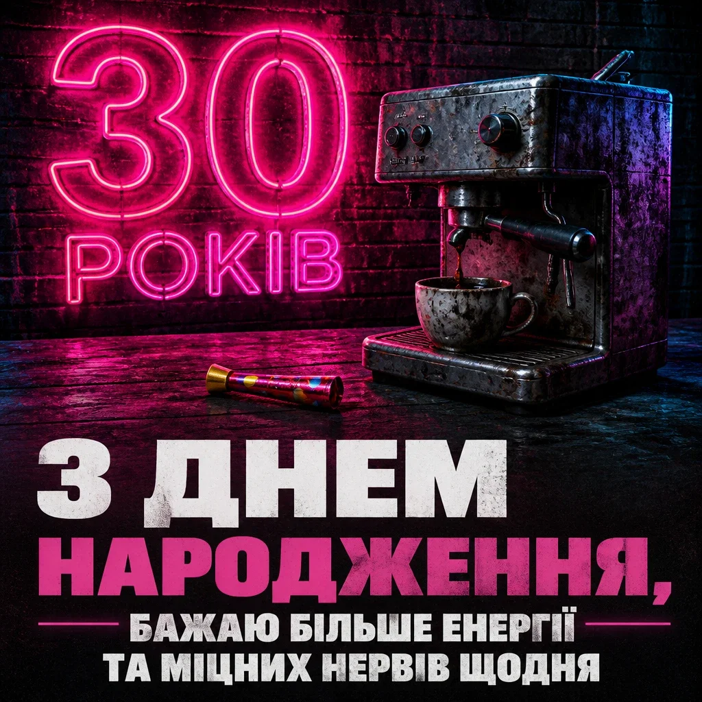 ювілеєм привітання з днем народження 30 років ювілеєм привітання з днем народження 30 років