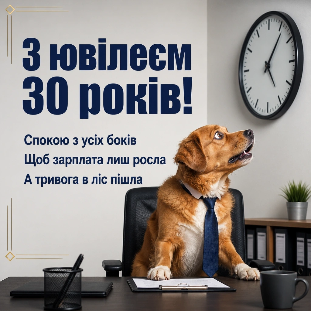 ювілеєм привітання з днем народження 30 років ювілеєм привітання з днем народження 30 років