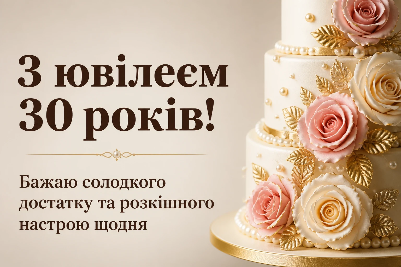 ювілеєм привітання з днем народження 30 років ювілеєм привітання з днем народження 30 років