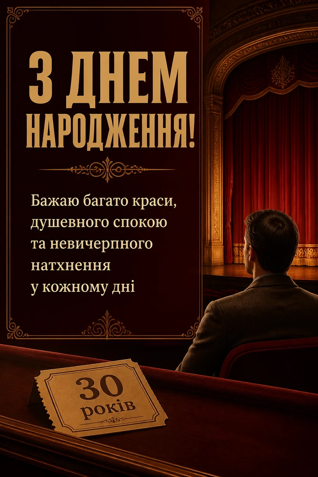 ювілеєм привітання з днем народження 30 років ювілеєм привітання з днем народження 30 років