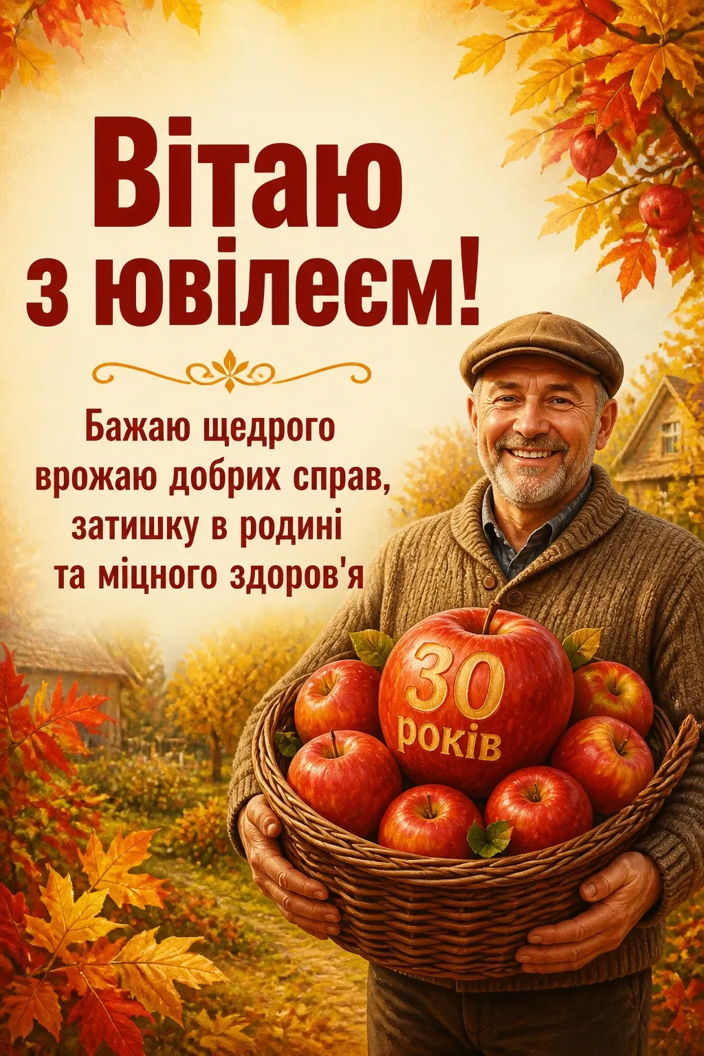 ювілеєм привітання з днем народження 30 років ювілеєм привітання з днем народження 30 років