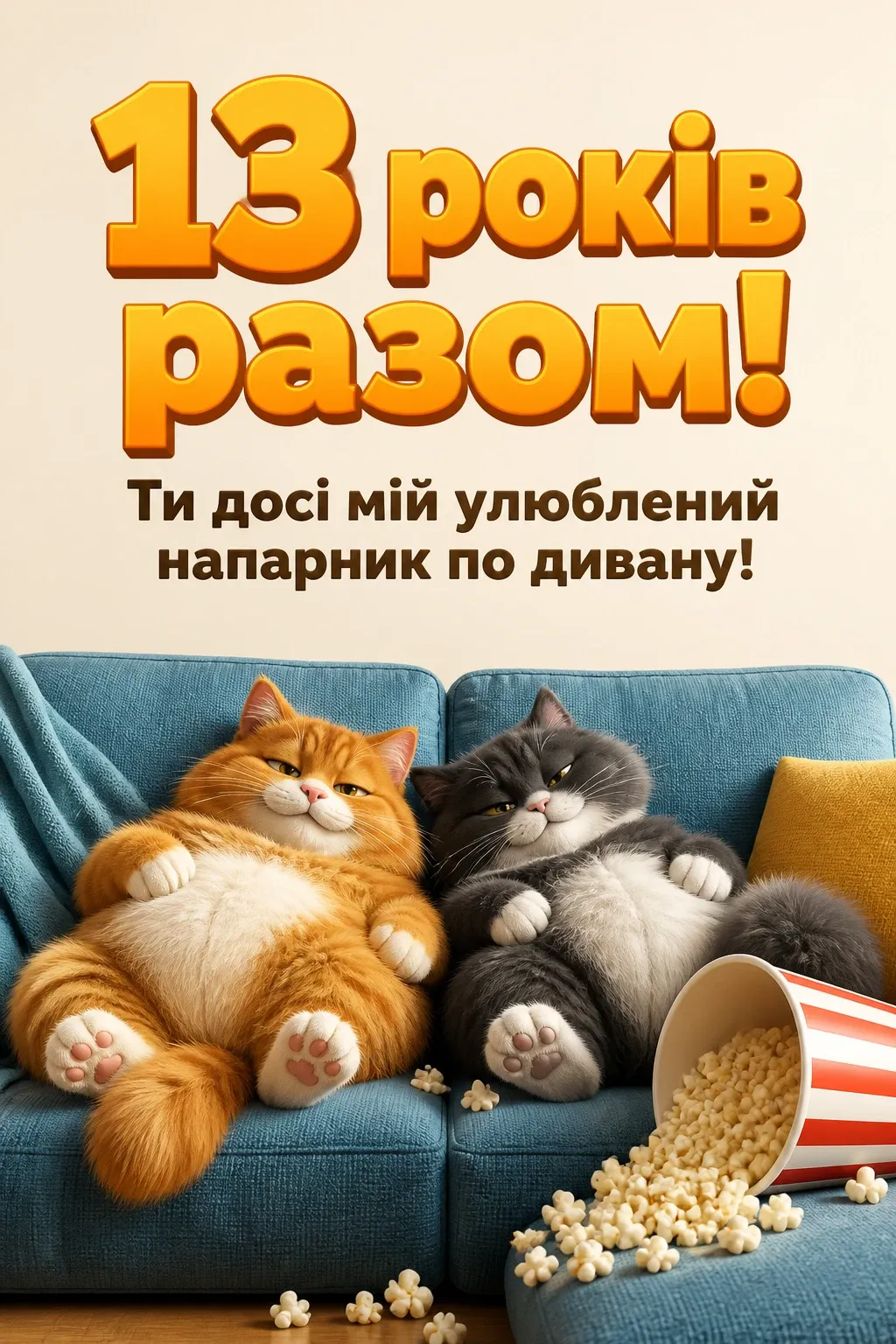 13 років весілля привітання чоловіку